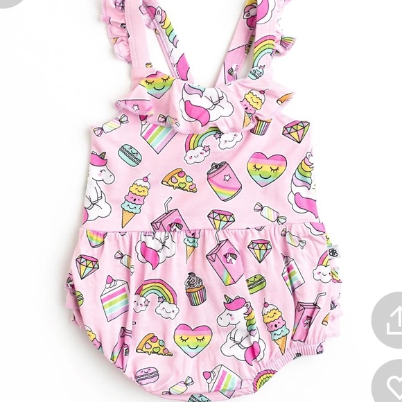 Little Bum Bums Dresses Little Bum Bums Sweet Tooth Bubble Romper